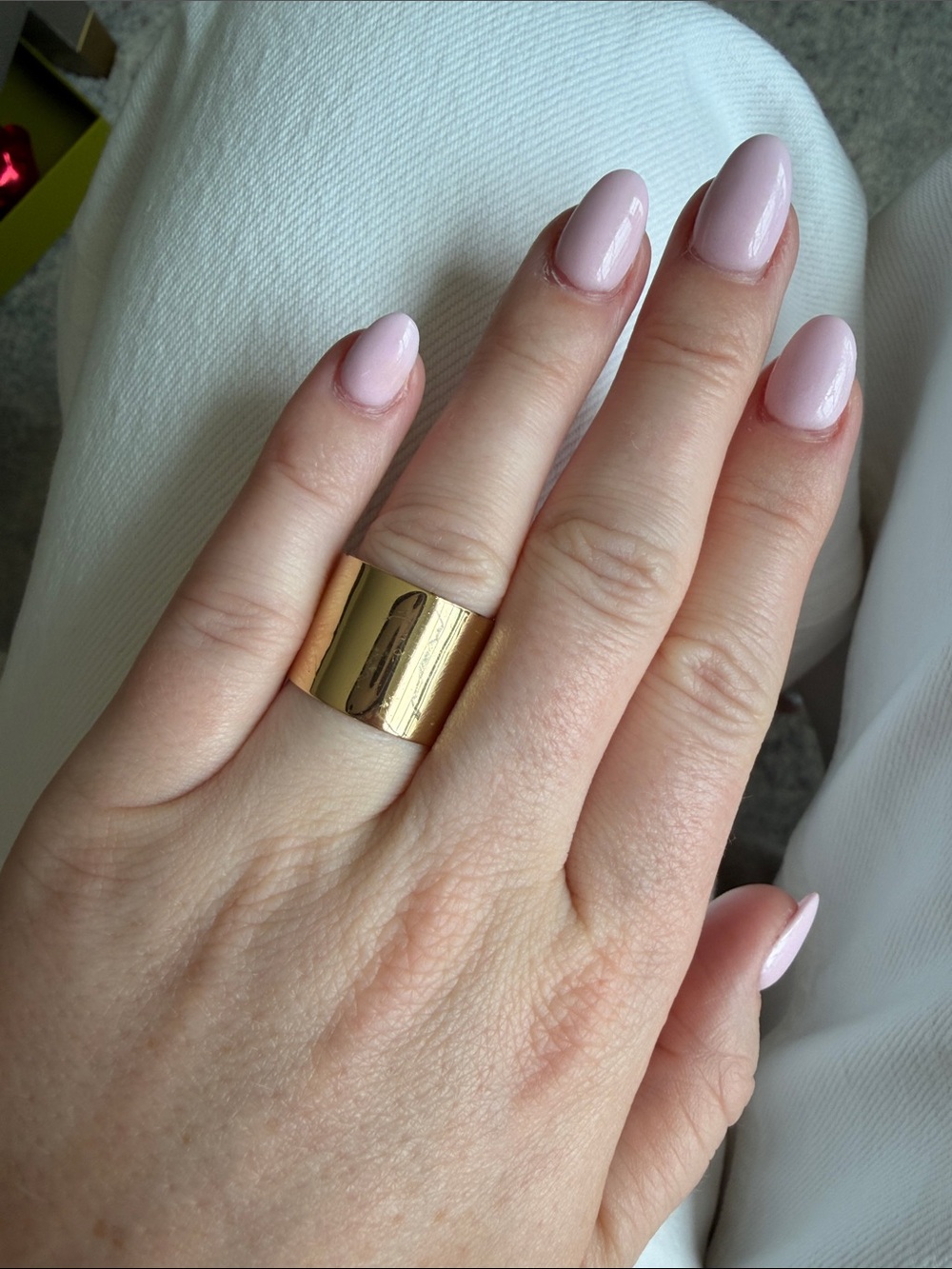 Alexis Bittar Wide Gold & Gemstone Ring - Picture 5 of 7